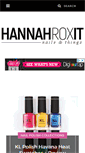 Mobile Screenshot of hannahroxit.com